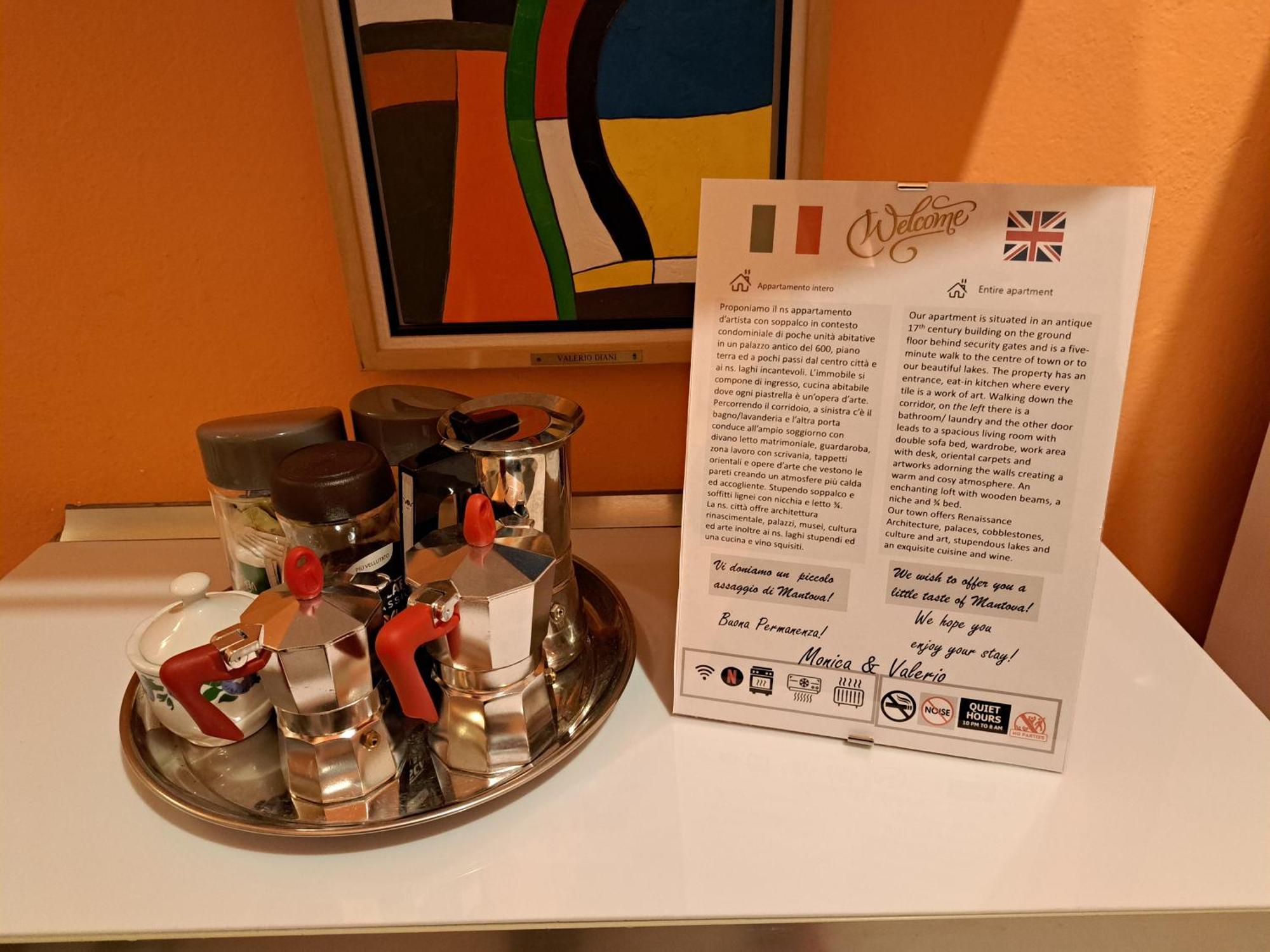 Foodwineart Apartment Mantova Luaran gambar
